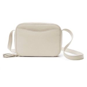 Cuyana Mini tassel bag in Ecru